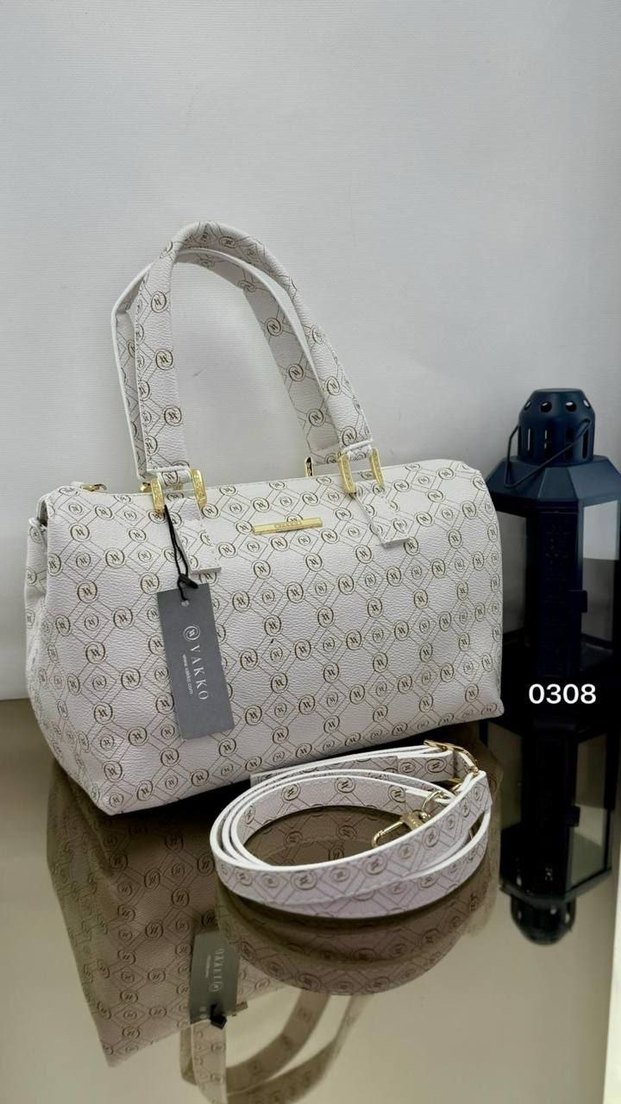 Siyah Deri Kemer Detaylı Kadın Çanta - Görsel 2