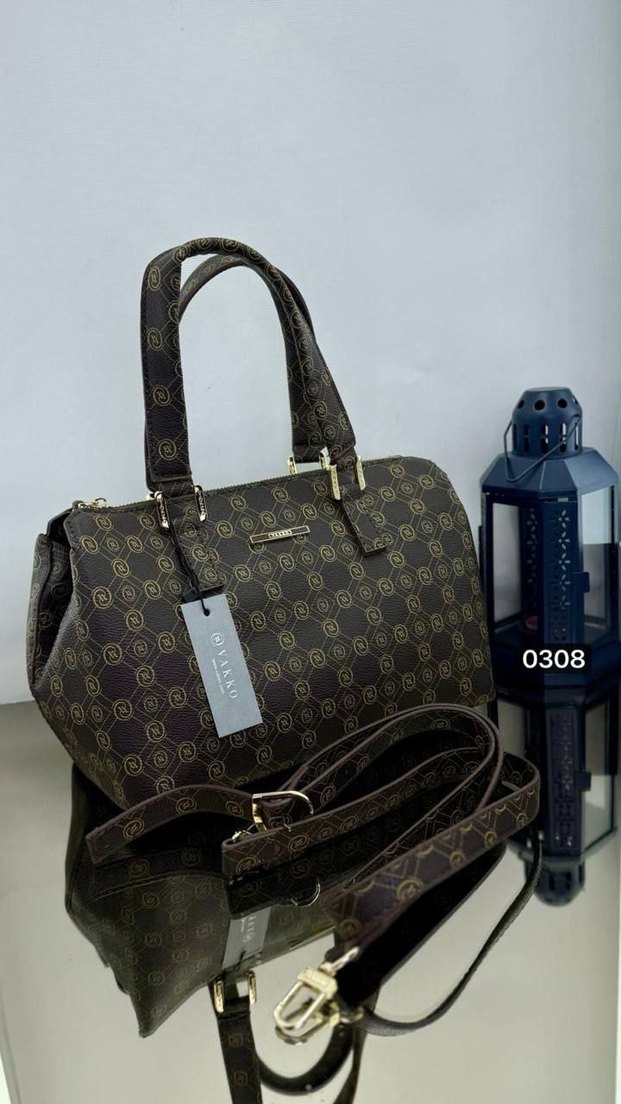 Siyah Deri Kemer Detaylı Kadın Çanta - Görsel 3