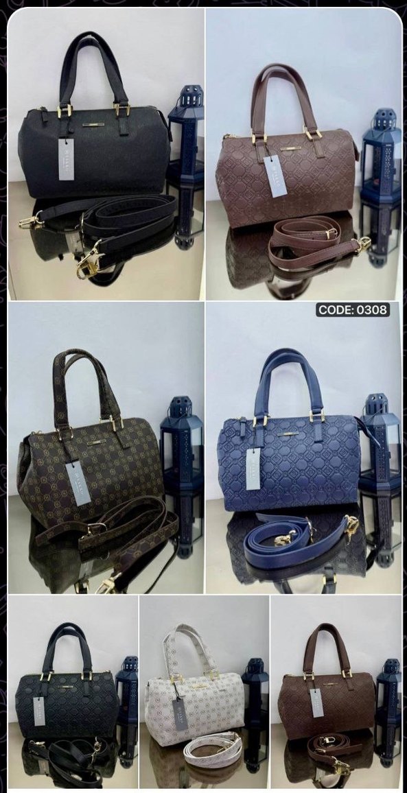 Siyah Deri Kemer Detaylı Kadın Çanta - Görsel 4