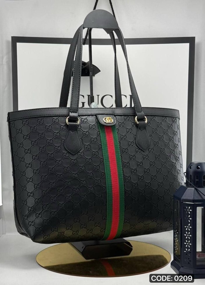 Kahverengi Desenli Deri Kadın Omuz Çantası - Görsel 3