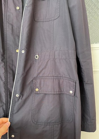 siyah yağmurluk - Görsel 5