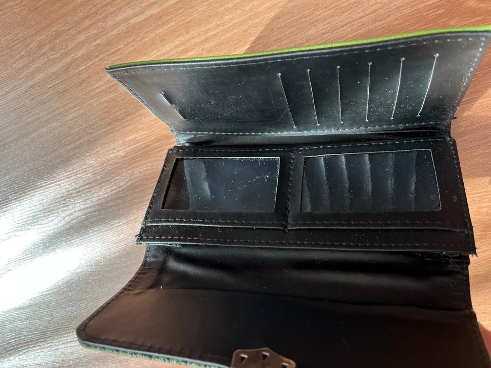 Yeşil  Kadın Cüzdan - Görsel 4