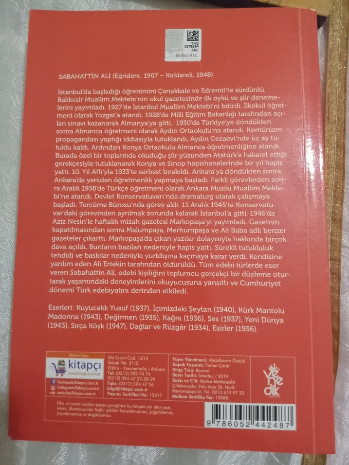 İçimizdeki Şeytan - Sabahattin Ali - Görsel 2