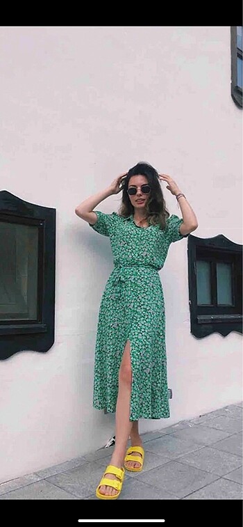 Yesil elbise