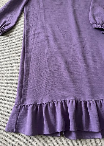 Mor Fırfırlı  Tunik - Görsel 2