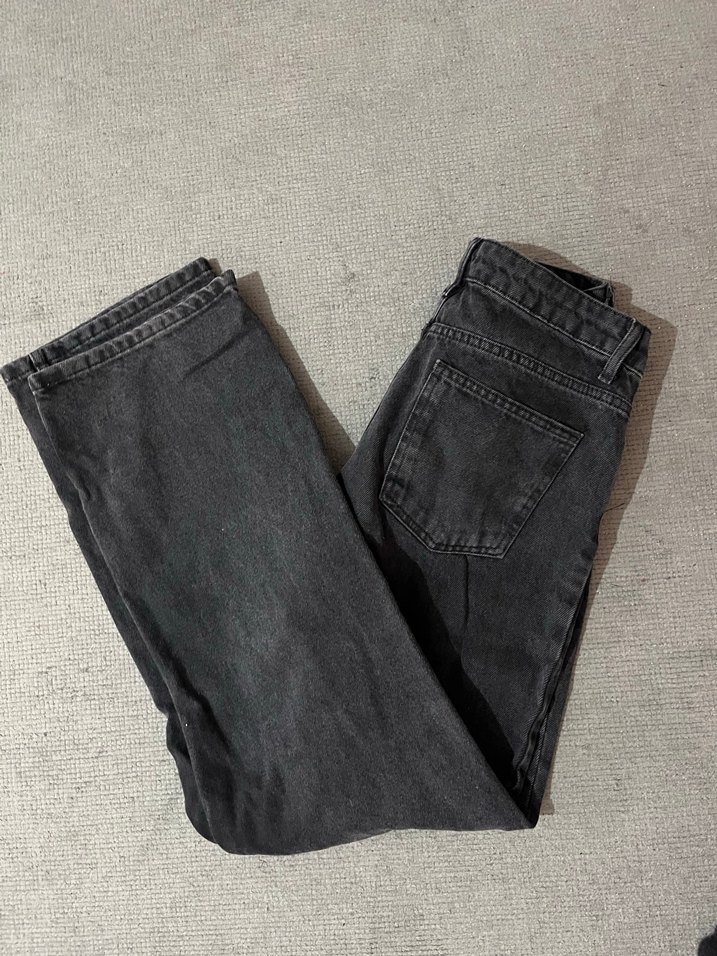 Siyah Denim Kadın Jean - Görsel 3