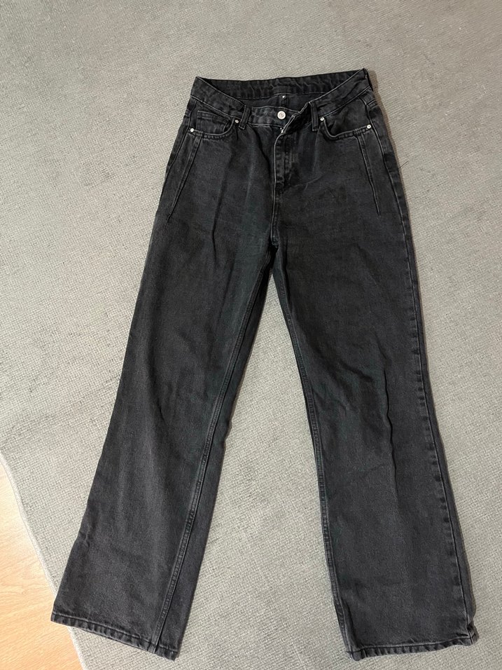 Siyah Denim Kadın Jean - Görsel 2