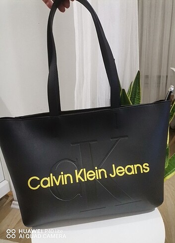 Beden siyah Renk Calvin clein çanta A kalite orjinal ile bire bir aynısı