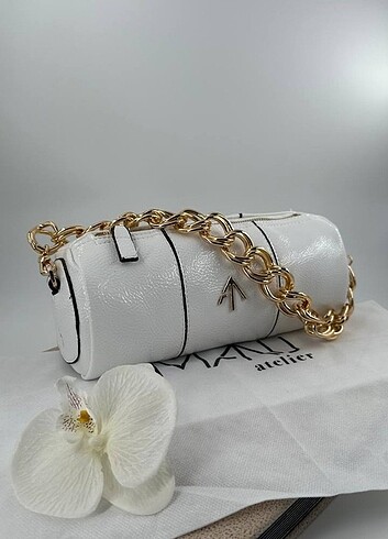 Manu atelier silindir çanta toz Torbalı 25 cm 