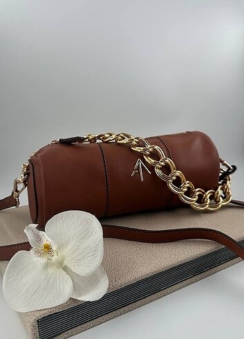 Manu atelier silindir çanta 28 cm 