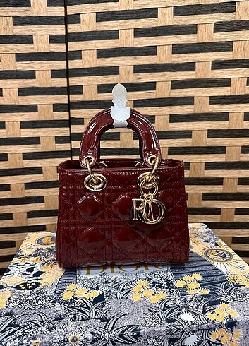  Beden bordo Renk Dior çanta kol ve çapraz kullanım 