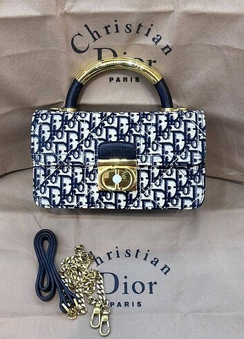 Dior toz torbali orjinal kutusunda sertifikalı İthal 