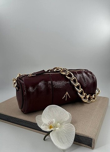 Manu atelier silindir çanta 25 cm 