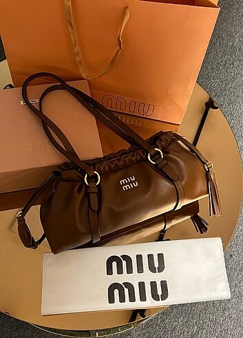 Beden kahverengi Renk Miu miu joie NAPA modelimiz stoklarda