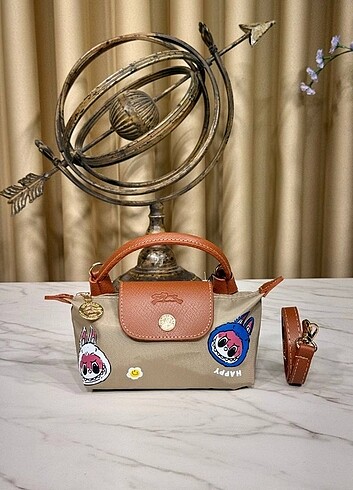 Beden çeşitli Renk Longchamp LABABU 22 cm A kalite