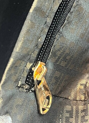  Beden siyah Renk Fendi dokuma kumaş A kalite şık çanta 