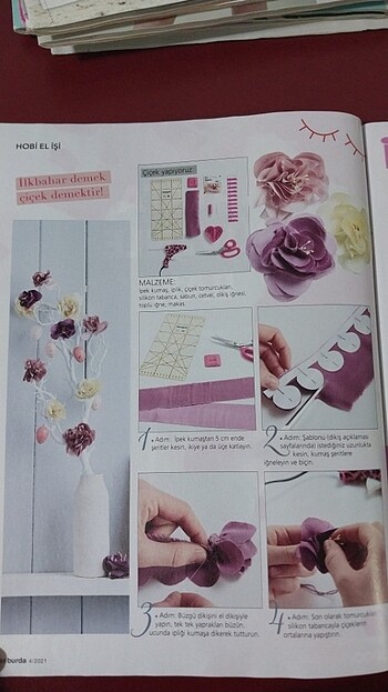  Beden Burda dergisi 