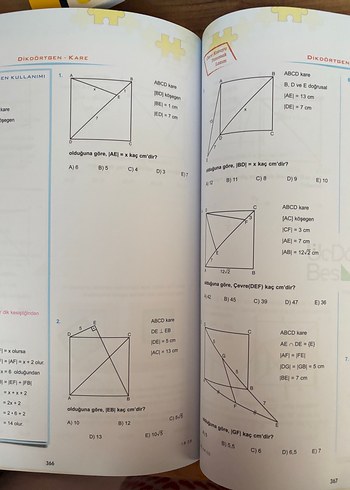 TYT-AYT Geometri Soru Bankası Konu Anlatımlı 1. Kitap