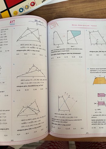 Beden TYT-AYT Geometri Soru Bankası Konu Anlatımlı 1. Kitap