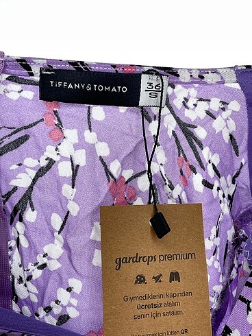 36 Beden çeşitli Renk Tiffany Tomato Kısa Elbise %70 İndirimli.