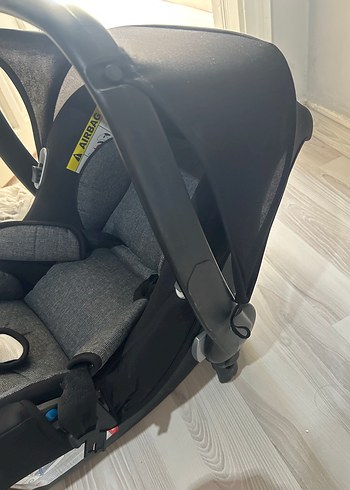 Diğer Beden siyah Renk Kanz S-go Travel Sistem Bebek Arabası Gri