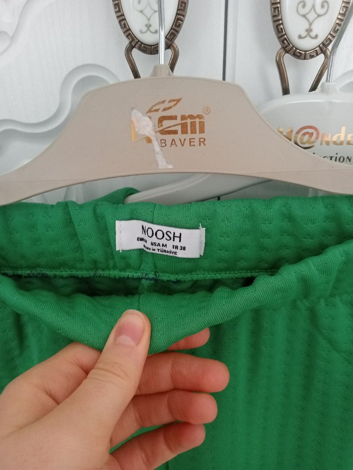 Yeşil Uzun Kollu Kadın ikili takım - Görsel 4