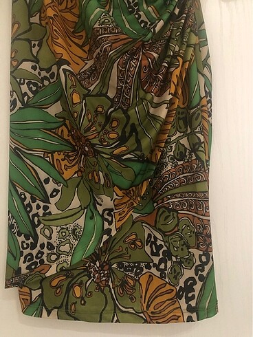 Kikiriki Kruvaze Çok Şık Elbise - Görsel 3