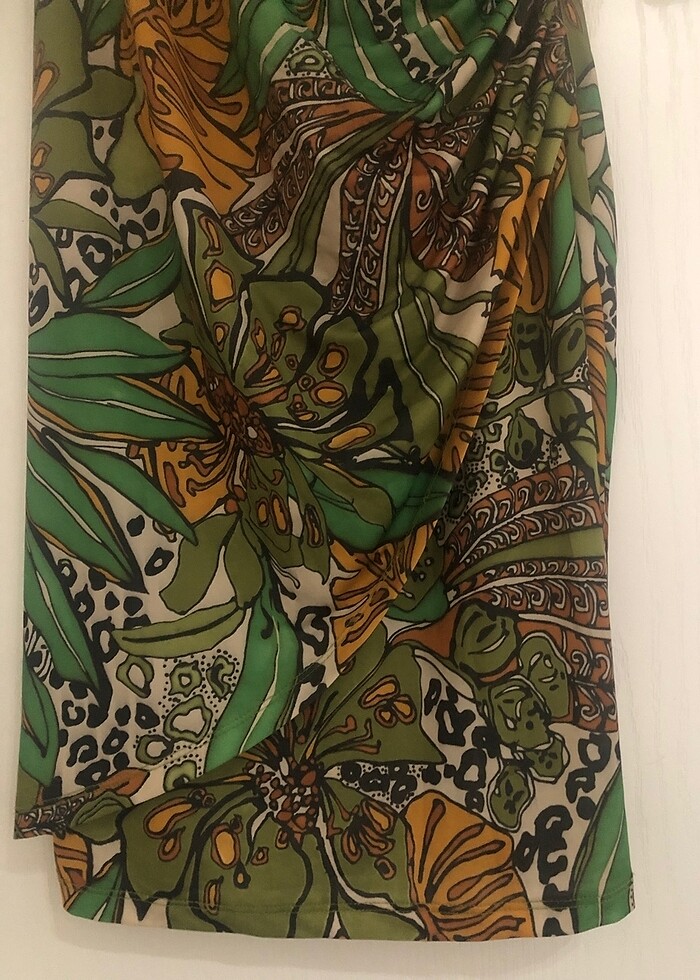 Kikiriki Kruvaze Çok Şık Elbise - Görsel 3