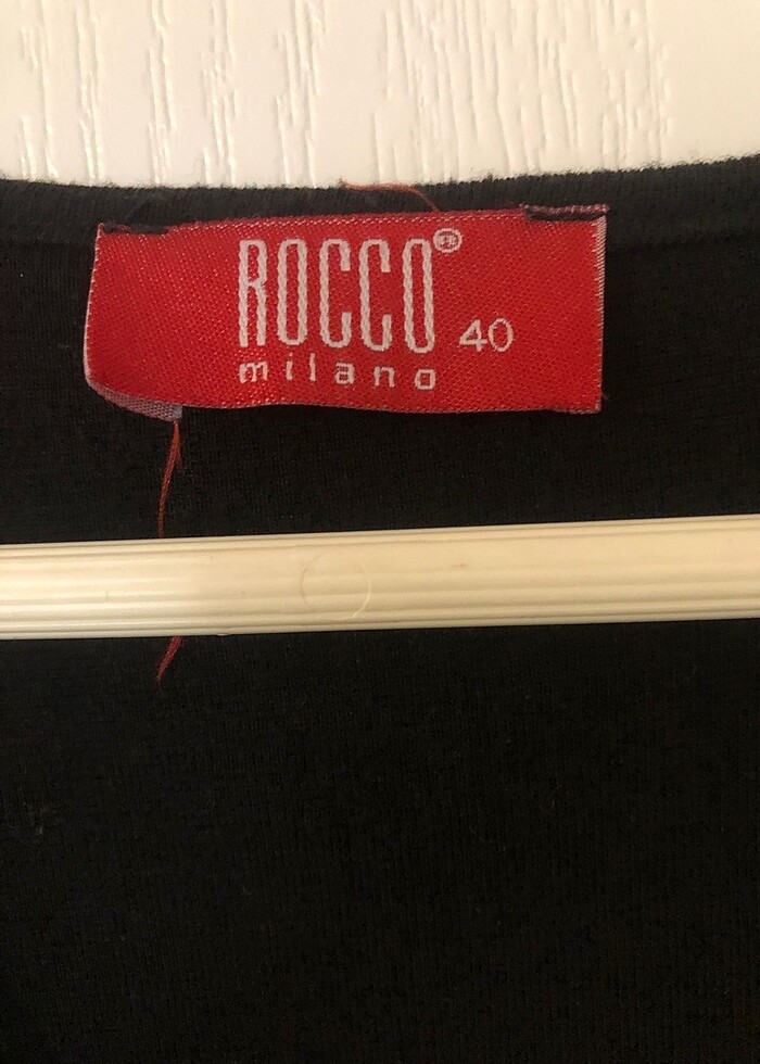 V Yakalı Pul Detaylı Siyah Triko Elbise  Gün ve Gece Davetleri, - Görsel 4