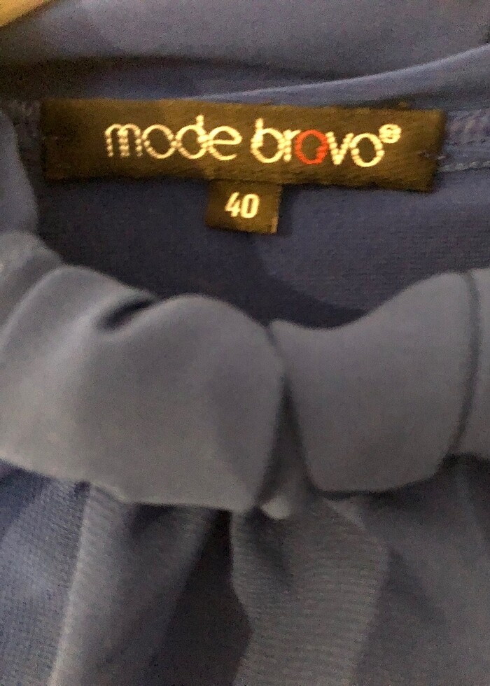 Yaka Detaylı Davet ve Ofis Stili Çok Şık Bluz - Görsel 4