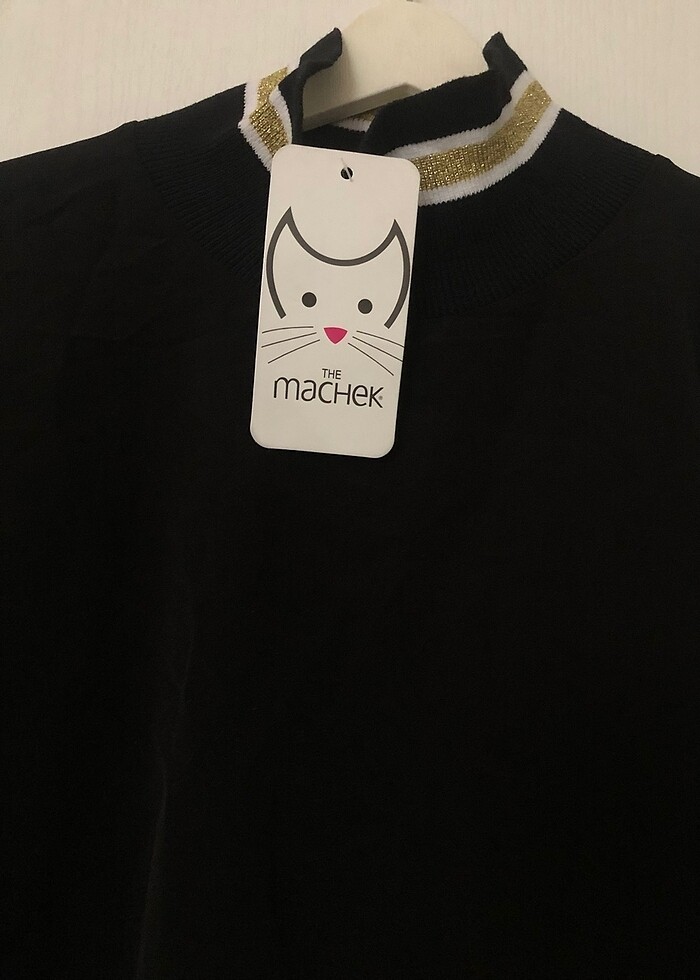 Dik Yaka Bol Kesim Salaş Tunik - Görsel 3