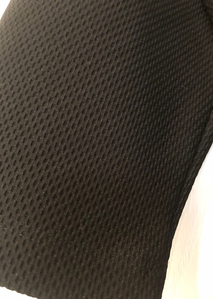 V Yaka Fermuar Detaylı Siyah Kısa Elbise, Günlük, Ofis Stili - Görsel 4