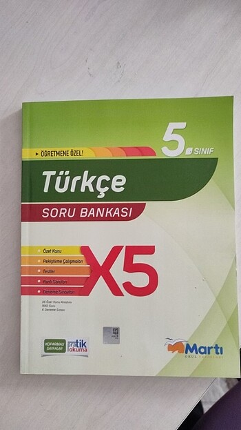 5. Sınıf Türkçe soru Bankası 