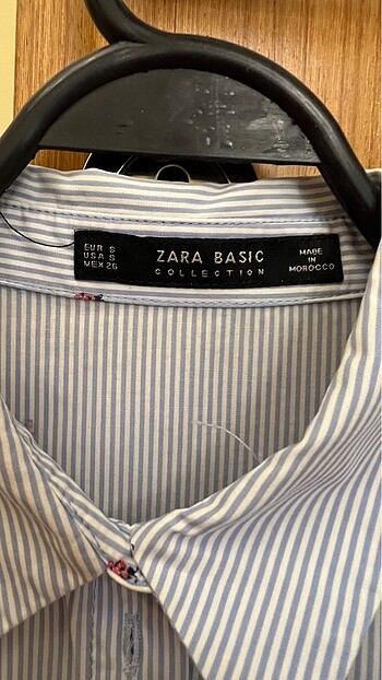 Zara Uğur böcekli poplin gömlek