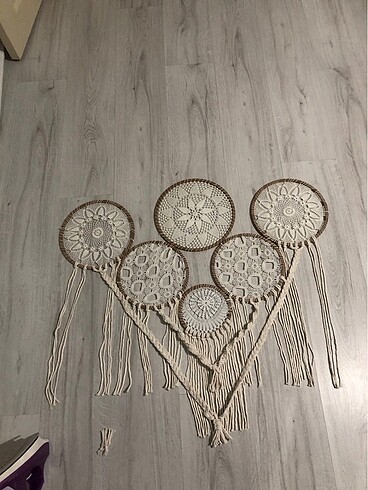 Zara Home Makrome pano, makrome kasnak pano