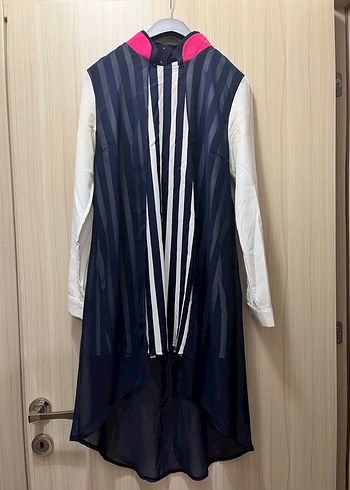 Çizgili Uzun Tunik - Görsel 2