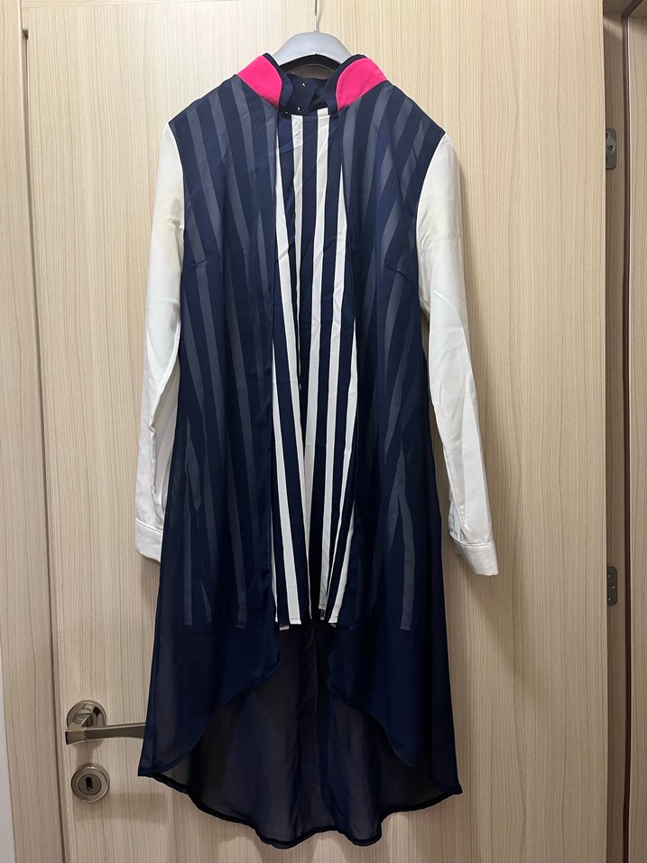 Çizgili Uzun Tunik - Görsel 2