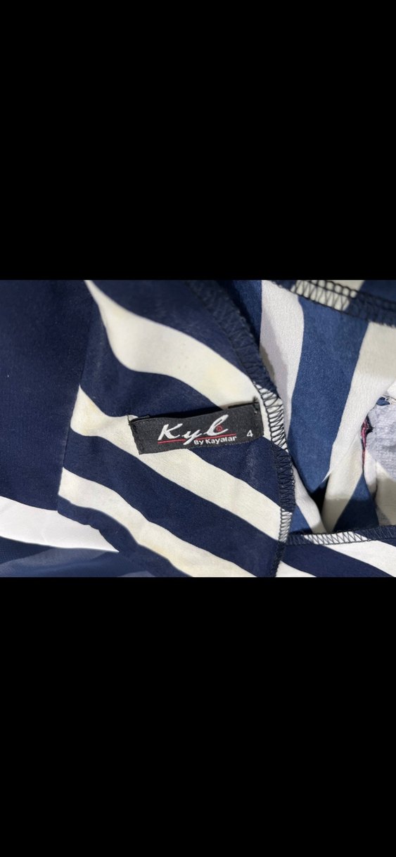 Çizgili Uzun Tunik - Görsel 4