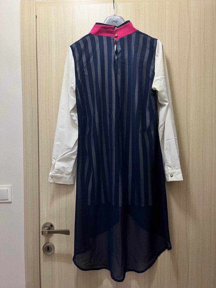 Çizgili Uzun Tunik - Görsel 3