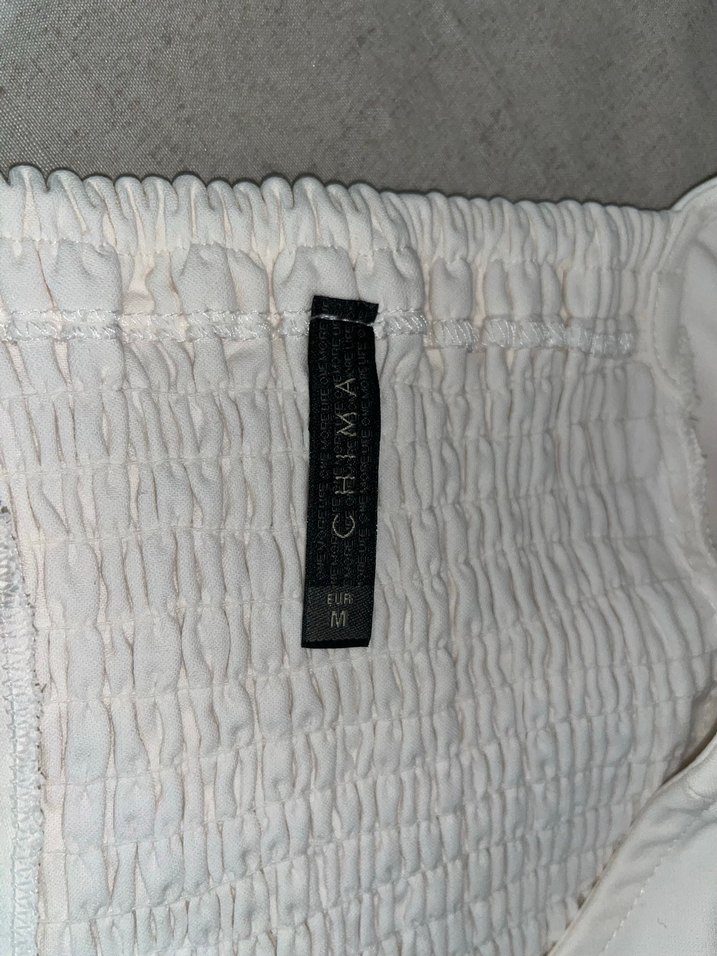 Chima M Beden Beyaz Bluz - Görsel 3