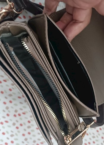 Bohem Kahverengi Deri Kadın Çanta - Görsel 2