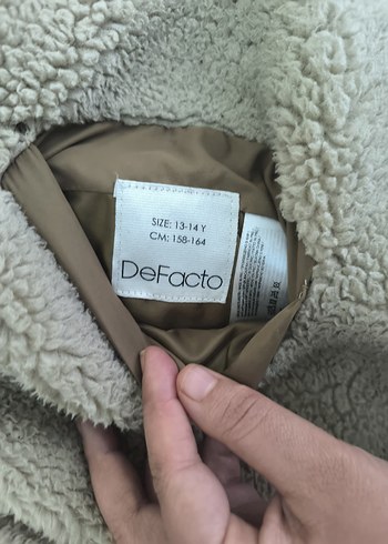 DeFacto kız çocuk çift taraflı mont - Görsel 5