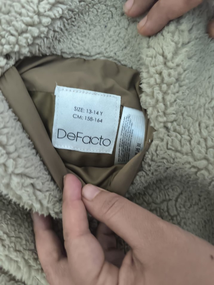 DeFacto kız çocuk çift taraflı mont - Görsel 4