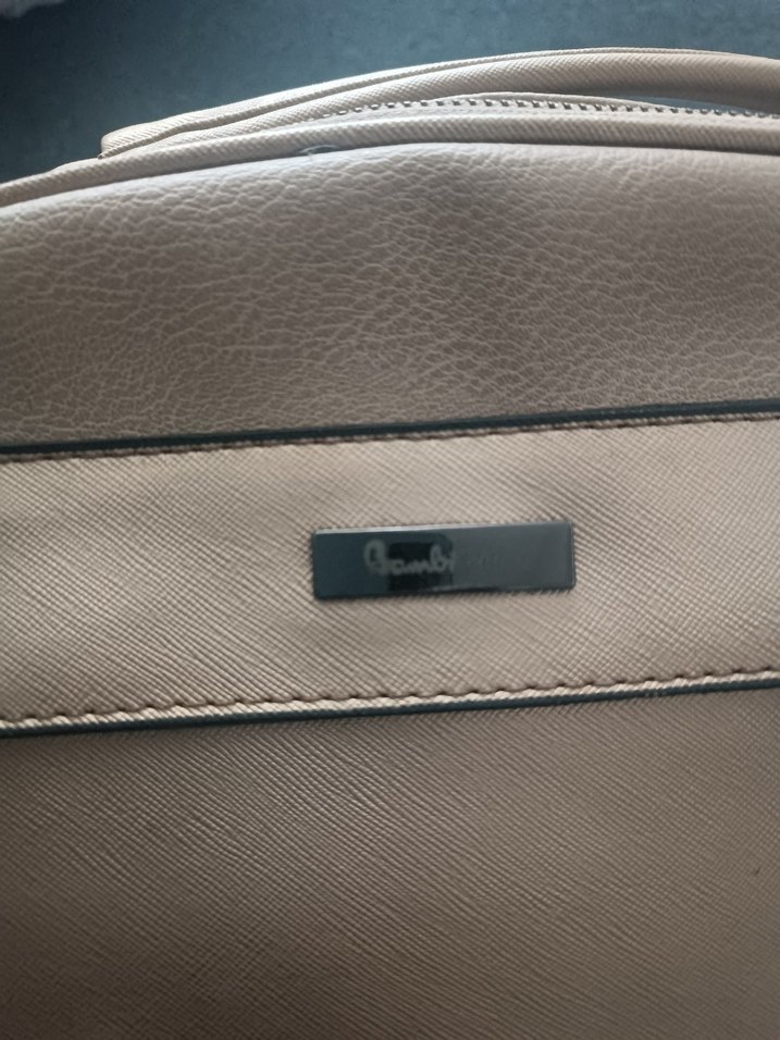 Bej Deri Kadın Çanta - Görsel 2