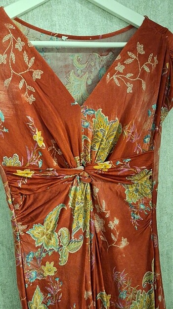 Etnik desen elbise - Görsel 4