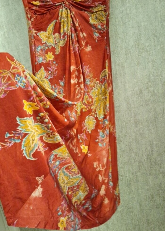 Etnik desen elbise - Görsel 2