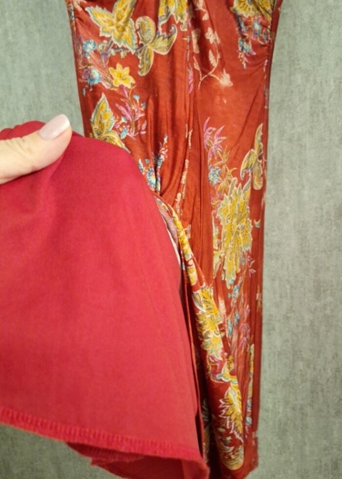 Etnik desen elbise - Görsel 3