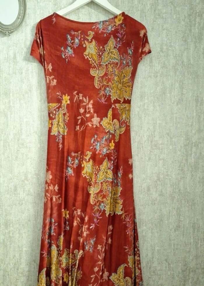 Etnik desen elbise - Görsel 5