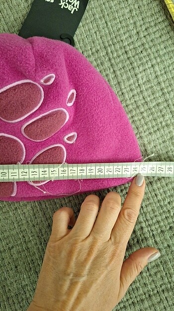 1-2 Yaş, 19 cm Beden pembe Renk Jack Wolfskin Kız çocuk bere