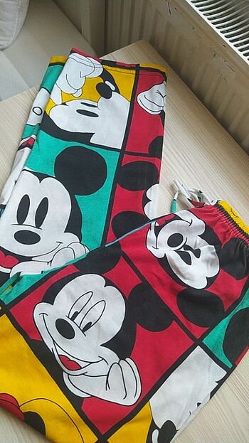 13-14 Yaş Beden çeşitli Renk Pijama 